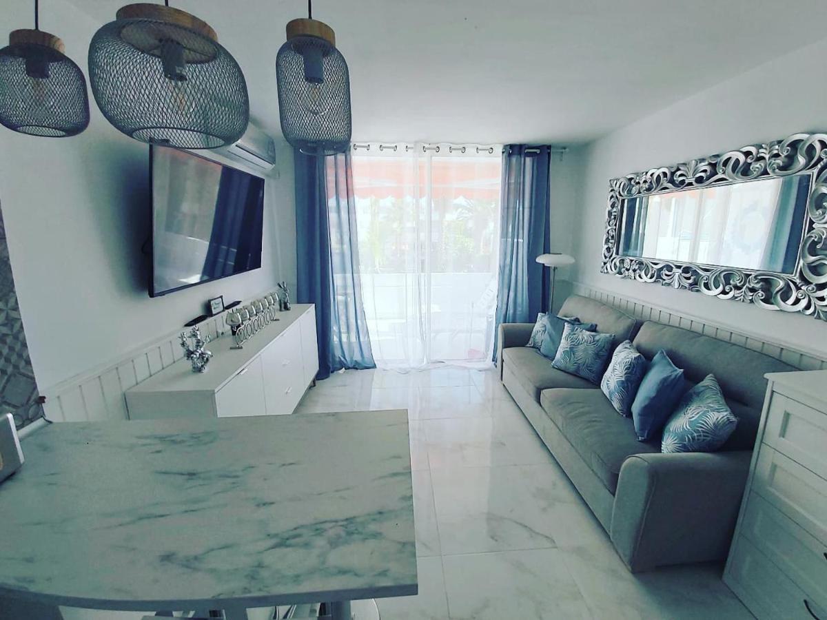 Canarian Blue Suite Tropical Garden View & Pool กอสตา เดล ซิเลนซิโอ ภายนอก รูปภาพ