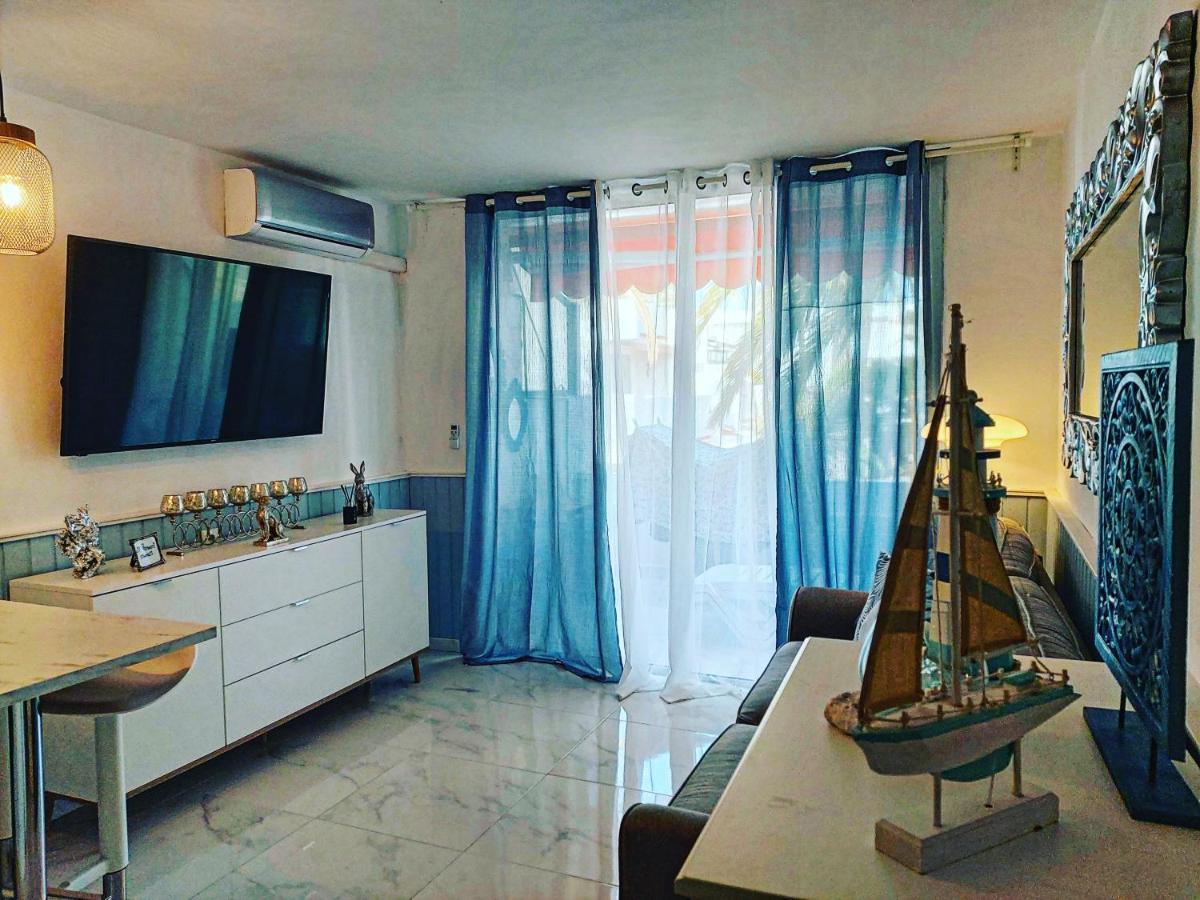 Canarian Blue Suite Tropical Garden View & Pool กอสตา เดล ซิเลนซิโอ ภายนอก รูปภาพ