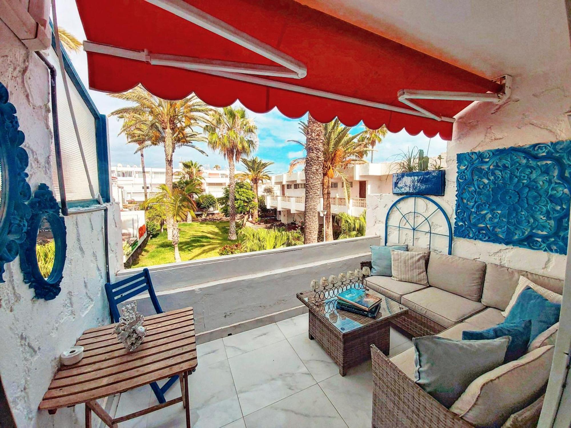 Canarian Blue Suite Tropical Garden View & Pool กอสตา เดล ซิเลนซิโอ ภายนอก รูปภาพ